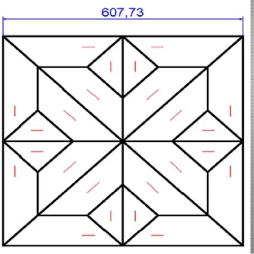 ДУБ ИНЖЕНЕРНЫЙ №4-90 МОДУЛЬНЫЙ ПАРКЕТ LAB ARTE